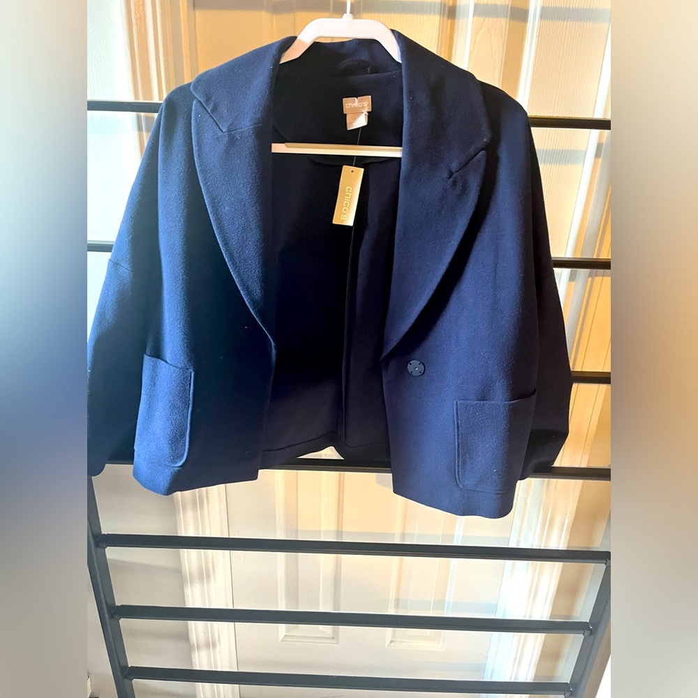 Chico Blazer / Casual Blue Blazer